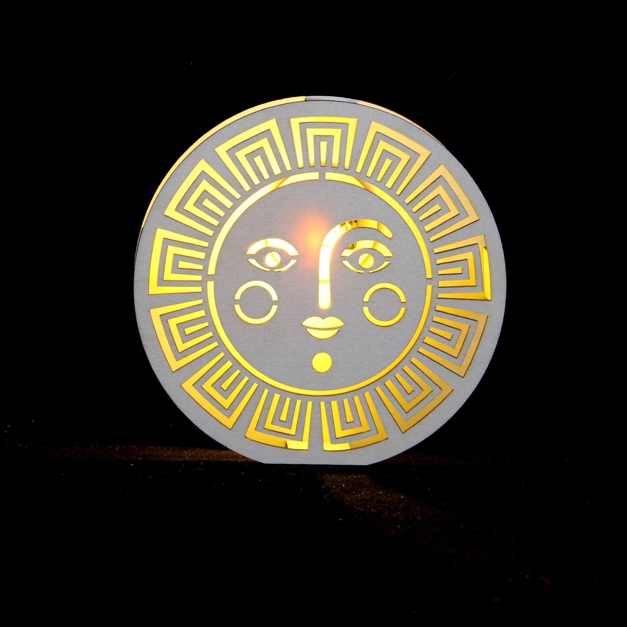 Jonathan Adler x Michaels 5.75" Utopia Sun DIY LED Wood Décor